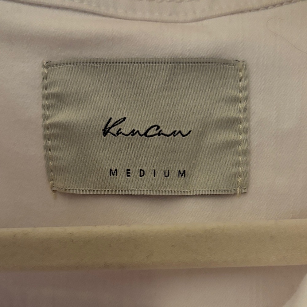 White Jean Jacket - Picture 2 of 5